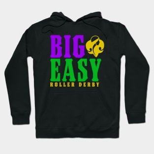 Big Easy Roller Derby - Mardi Gras Colors Hoodie